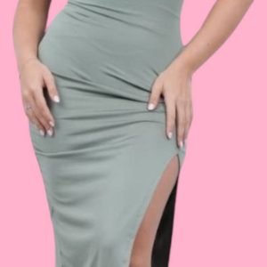 Vestido Fashion Suplex con Detalles Metálicos | Elegante, Ajuste Perfecto y Estilo Verano