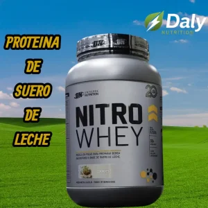 NITRO WHEY– Proteína de Suero de Leche de Rápida Absorción (22g por servicio)