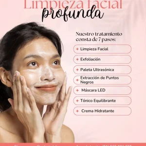 Limpieza facial profunda