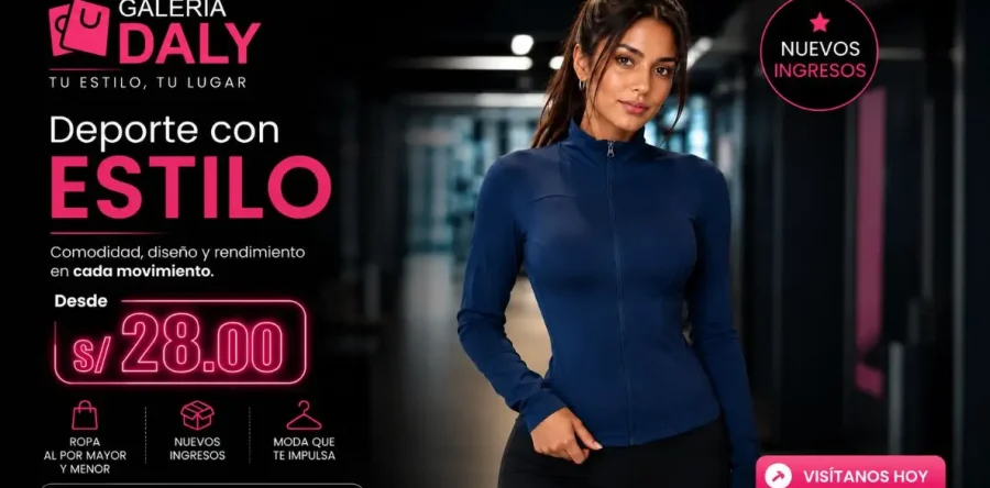 Casacas deportivas para mujer: la combinación perfecta entre comodidad y estilo