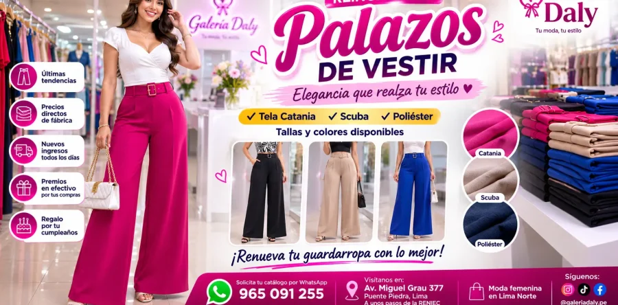 Palazos de Vestir para Mujer en Puente Piedra: La Tendencia que Está Conquistando Lima Norte